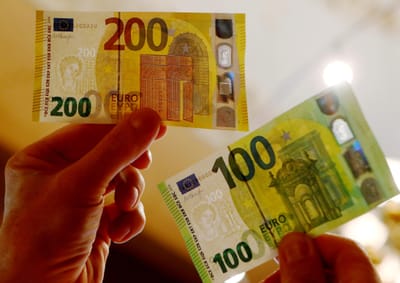 Conheça as novas notas de 100 e 200 euros que já estão em circulação - TVI