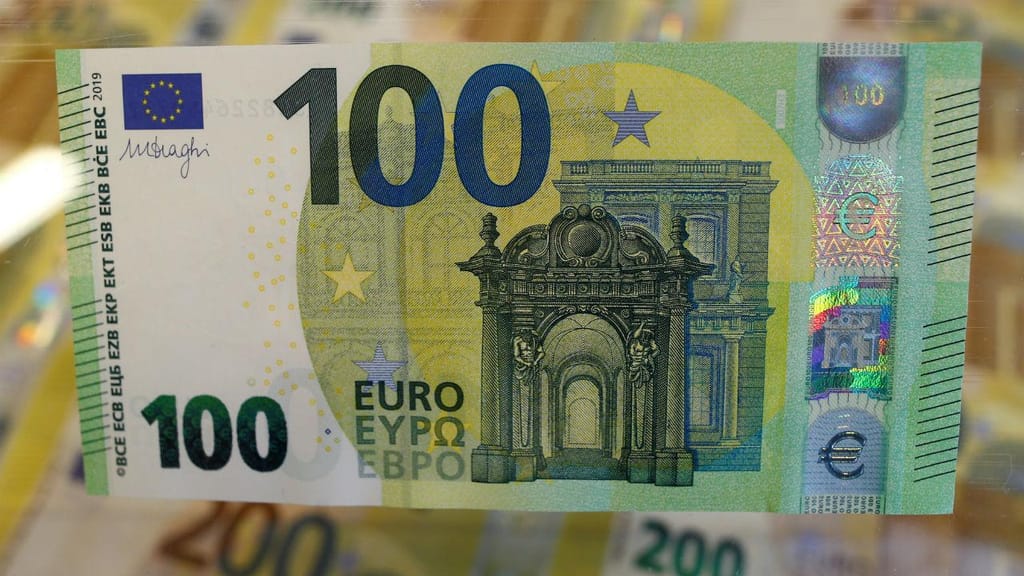 Novas notas de 100 e 200 euros