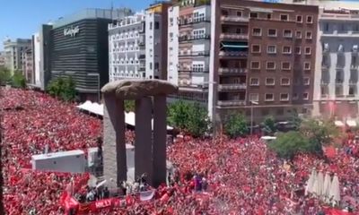 VÍDEO: o momento arrepiante dos adeptos do Liverpool em Madrid - TVI