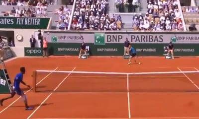 VÍDEO: «Oh là là!» Provavelmente o melhor ponto de Roland Garros - TVI