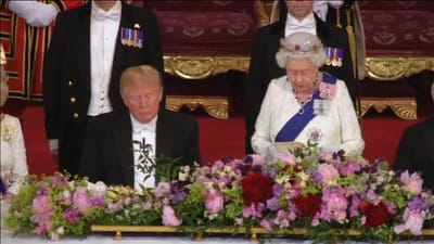Trump adormeceu durante o discurso da Rainha Isabel II? - TVI