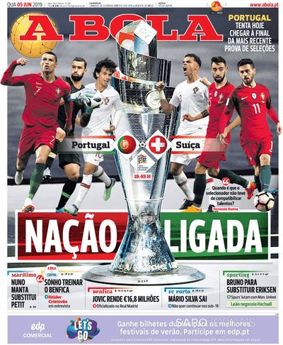 Quiosque: a Liga das Nações e o jackpot do Benfica - TVI