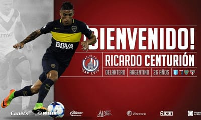 OFICIAL: Ricardo Centurión reforça equipa filial do Atl. Madrid - TVI