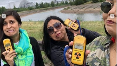 Selfies em Chernobyl estão a gerar polémica - TVI