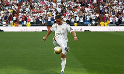 Hazard: «Fiquei fascinado com o Real Madrid quando jogavam Figo e Ronaldo» - TVI