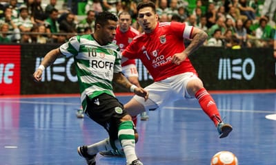 Benfica-Sporting: siga a decisão do título de futsal - TVI