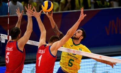 Voleibol: Brasil consente primeira derrota na Liga das Nações em Gondomar - TVI