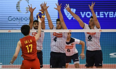 Voleibol: Portugal vence China em Gondomar para a Liga das Nações - TVI