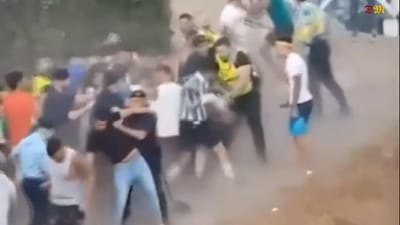 Vídeo mostra confrontos no Gerês Sunset - TVI