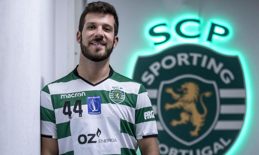João Souto reforça equipa de hóquei do Sporting