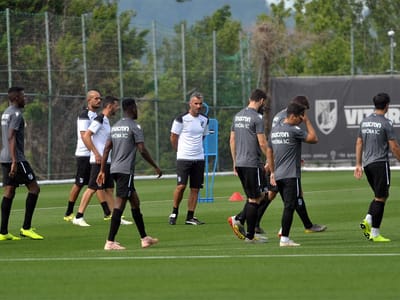 V. Guimarães: Al Musrati treina sem limitações e é opção para o Eintracht - TVI