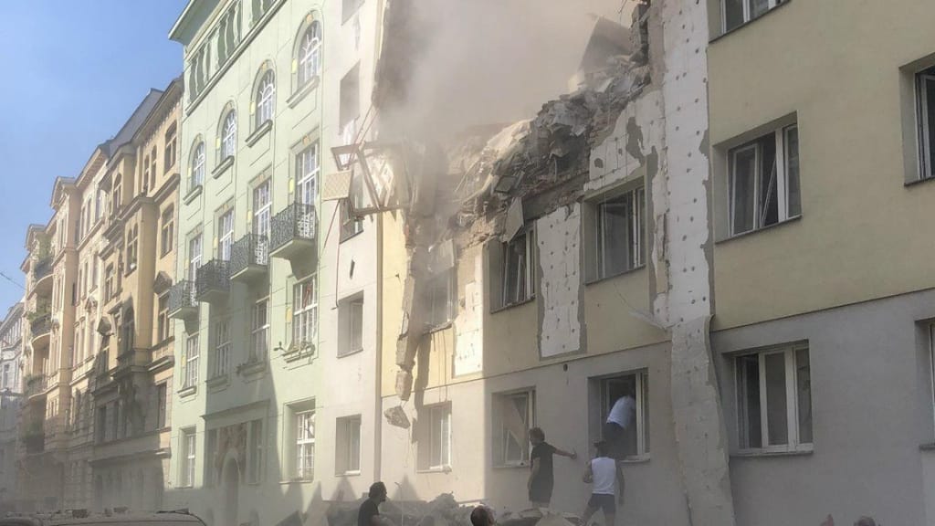 Colapso de prédio na Áustria
