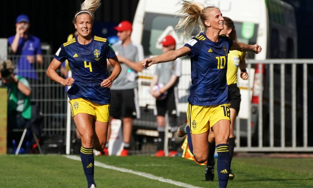 Suécia venceu Alemanha e está nas meias-finais