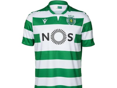 FOTOS: agora é oficial, as novas camisolas do Sporting - TVI