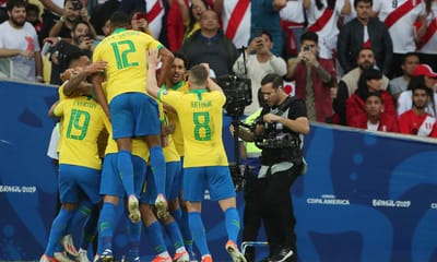 Copa América: Brasil vence Peru e festeja pela quinta vez em casa - TVI