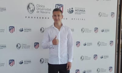 VÍDEO: Saponjic já fez exames no At. Madrid - TVI