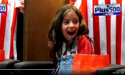 VÍDEO: Félix surpreendeu crianças do Atlético e reação delas foi imperdível - TVI