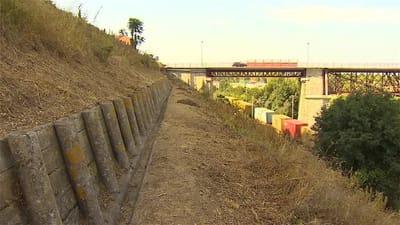 Estado assume obras na encosta de Santarém que ameaça Linha do Norte - TVI