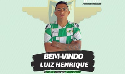 OFICIAL: Moreirense anuncia Luiz Henrique (ex-Náutico) - TVI