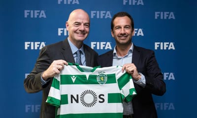 Sporting: Varandas reunido com Infantino na sede da FIFA - TVI