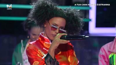 Olívia Ortiz regressou ao palco de «A Tua Cara Não Me É Estranha» - TVI