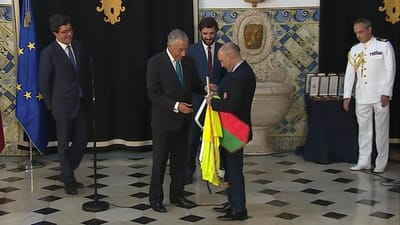 Campeões mundiais de hóquei condecorados pelo Presidente da República - TVI
