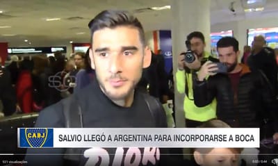 VÍDEO: Salvio já está em Buenos Aires, foi assim a chegada - TVI