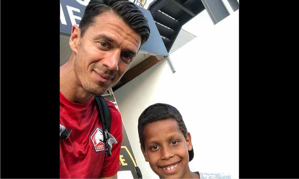 José Fonte e Gonçalo (foto Instagram)