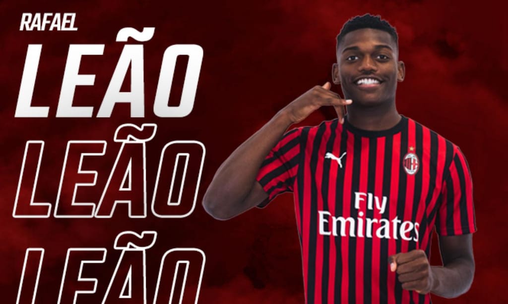 Milan anunciou Rafael Leão