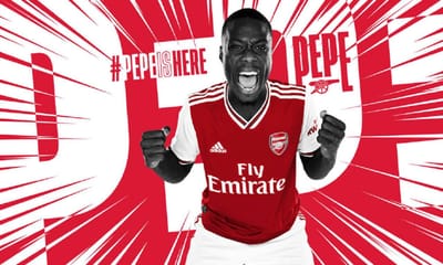 OFICIAL: Arsenal bate recorde do clube para garantir Pépé - TVI