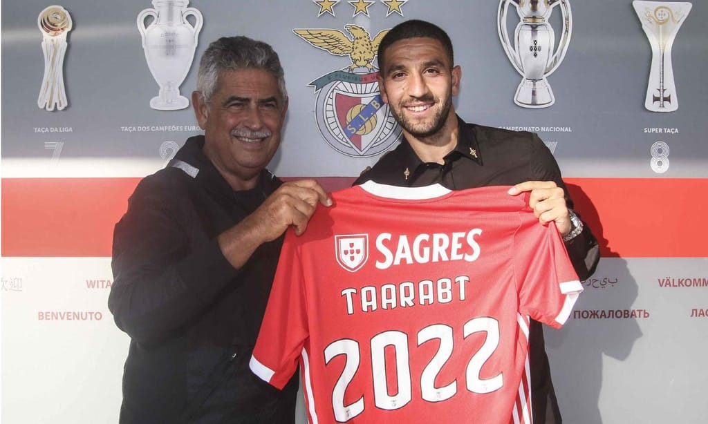 Taarabt renova (foto: SL Benfica)