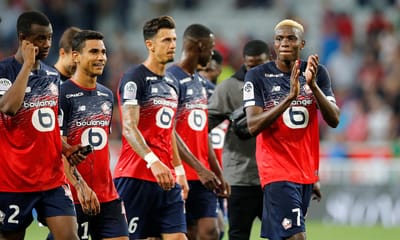 Lille bate St. Étienne com dois centrais portugueses - TVI