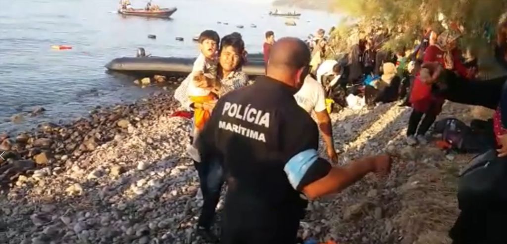 Polícia Marítima portuguesa auxilia em resgate na Grécia