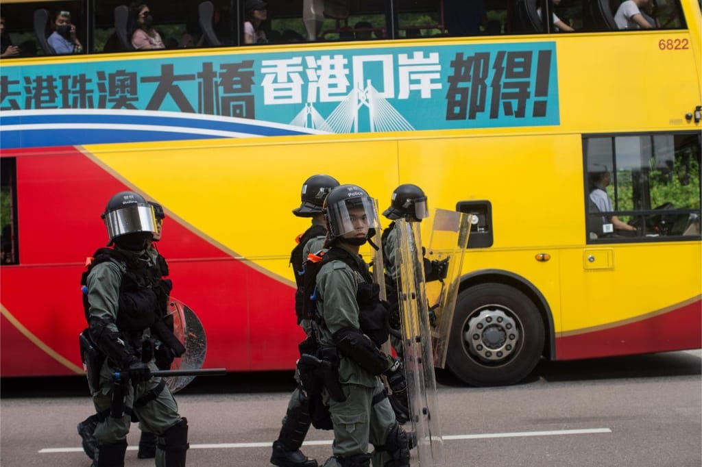 Protestos em Hong Kong