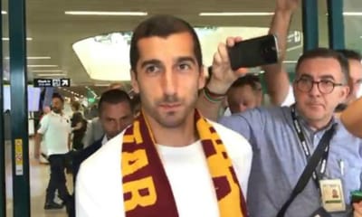 Mkhitaryan desfalca Roma de Paulo Fonseca por três semanas - TVI