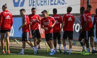 Benfica: «operação» Gil Vicente retomada com Vlachodimos e Samaris - TVI