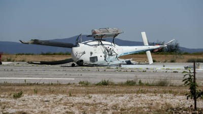 Helicóptero acidentado já foi substituído - TVI