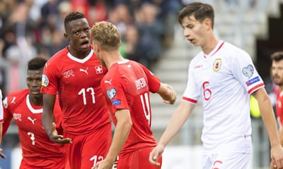 Euro 2020: Suíça goleou Gibraltar e reentrou na luta pela qualificação direta - TVI