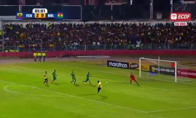 VÍDEO: golaço de Gonzalo Plata na vitória do Equador - TVI