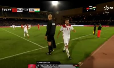 VÍDEO: Taarabt, capitão de Marrocos, ovacionado ao sair de campo - TVI