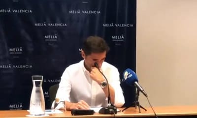 Valência: Marcelino chora em conferência de imprensa (VÍDEO) - TVI