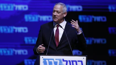 Benny Gantz quer ser primeiro-ministro de um governo de união em Israel - TVI