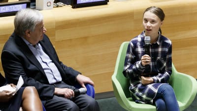 Greta Thunberg: "Nós, os jovens, somos imparáveis" - TVI