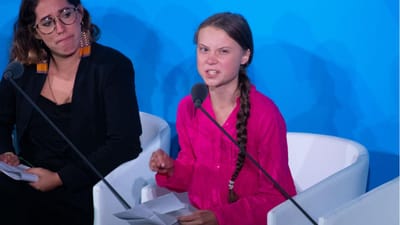 Greta Thunberg perplexa com adultos que a atacam e fomentam o ódio - TVI