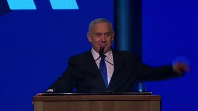 Benjamin Netanyahu retirado de comício devido a disparo de míssil - TVI