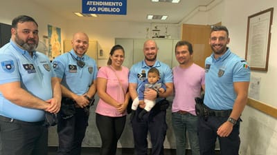 Polícias da Amadora salvam vida de bebé - TVI
