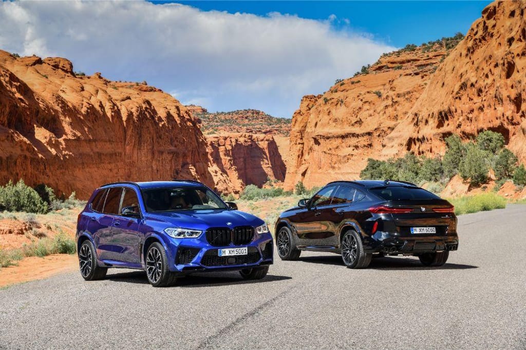 Novos BMW X5 M e X6 M Competition