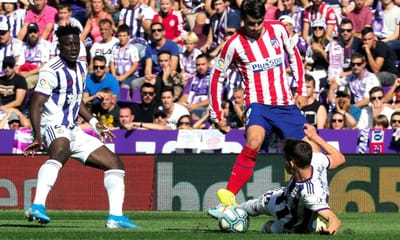 Valladolid trava Atlético Madrid na ressaca de Moscovo - TVI