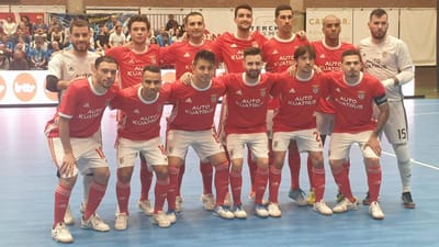 Futsal: Benfica garante vitória no apuramento para a Champions - TVI