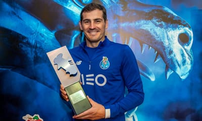Casillas recebeu prémio do Sindicato: «Espero que não seja o último» - TVI